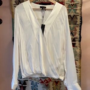 Donna Karan Long Sleeve Blouse